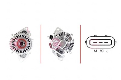 Casco генератор toyota yaris 1.4 d-4d scp1_. nlp фото №1