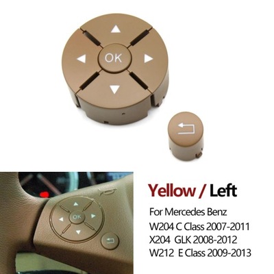 CAR STEERING WHEEL BUTTONS SWITCH COVER TRIM REPAIR НАБОР FOR MERCEDES~62502