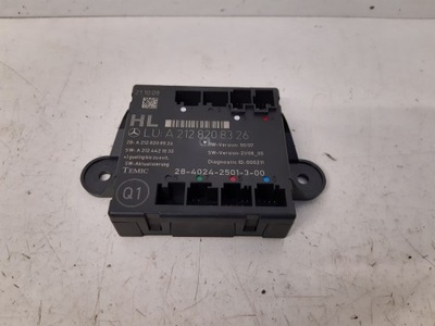 Модуль дверь 2128208385 mercedes w212 фото №1