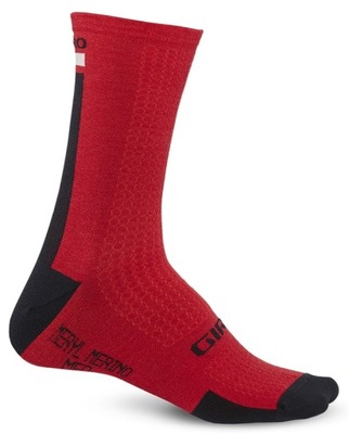 Skarpety rowerowe GIRO HRC + MERINO WOOL 40-42