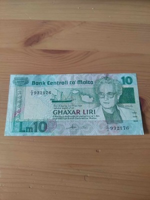 Malta - 10 Lir - rzadki