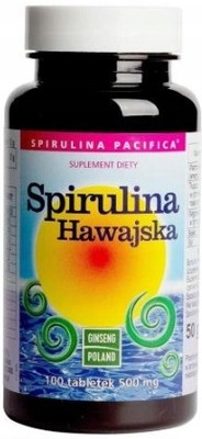 Spirulina HAWAJSKA 500 mg 100 tabletek