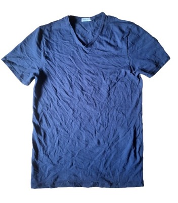 Pierre Cardin męska koszulka t-shirt XXLgranatowa dekolt V