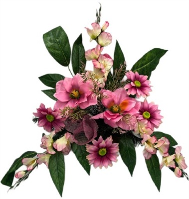 stroik na cmentarz grób kompozycja pomnik