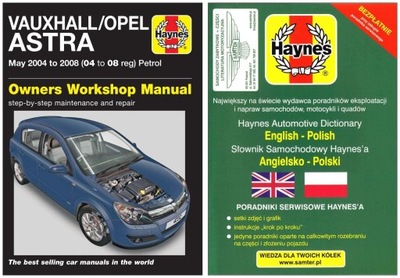 OPEL Vauxhall Astra 3 (2004-2008) benz instrukcja napraw Haynes +GRATIS 24h