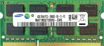 SAMSUNG Pamięć RAM SODIMM DDR3 PC3 4GB 1333MHz