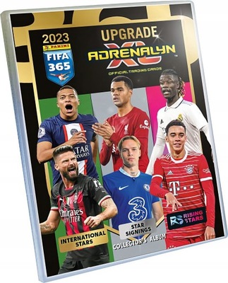 ALBUM FIFA 365 ADRENALYN 2023 - upgrade collector's album - na 240 kart 1 / 2023