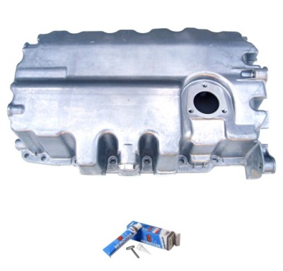 Поддон масляная масла skoda fabia octavia 2 1.6 1.9 tdi rapid 1.6 tdi +reinz фото №1