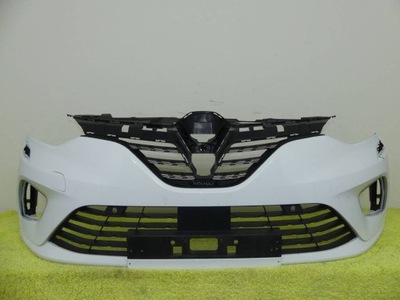 Бампер перед renault clio 5 v 20-23r решітка радіатора хром фото №1