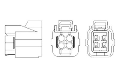 MAGNETI MARELLI ZONDAS LAMBDA ZONDAS VOLVO S60 I V50 XC90 I CHEVROLET EPICA 