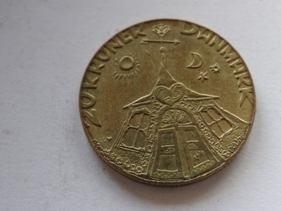 [11164] Dania 20 koron 1992 r. st. 2