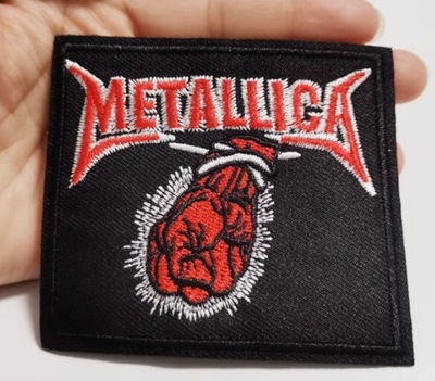 Metallica - Naszywka, logo, haft