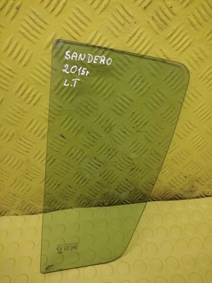 Dacia sandero стекло дверь левый задняя фото №1