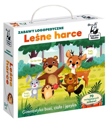 ZABAWY LOGOPEDYCZNE. LEŚNE HARCE 3-7 LAT