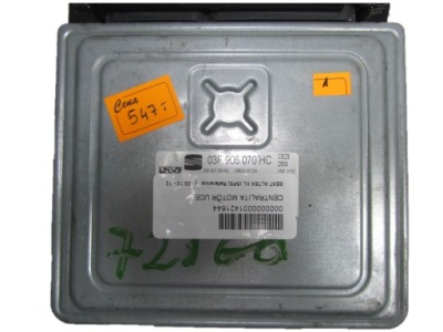Seat leon 1.2 tsi бортовий комп'ютер блок керування 03f906070hc фото №1