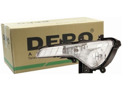 Противотуманная фара противотуманный левый depo 223-2022l-ue фото №1