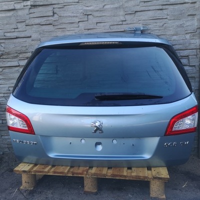 508 sw крышка багажника задняя голубой без оснащения фото №1