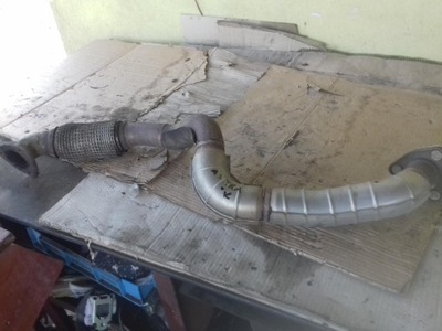 Труба выхлопная сетка 1.0t opel astra k 5 фото №1