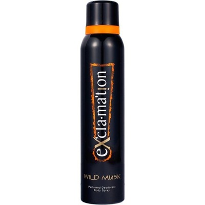 Coty Exclamation Wild Musk 150 ml dezodorant spray