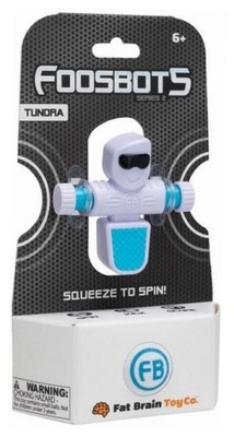 Piłkarzyki Foosbots - pojedynczy piłkarzyk Biały