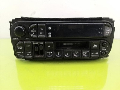 Радіо chrysler 300m 1998-2004 r p04858513af 2 роз'єми 7 pin, 7 pin фото №1