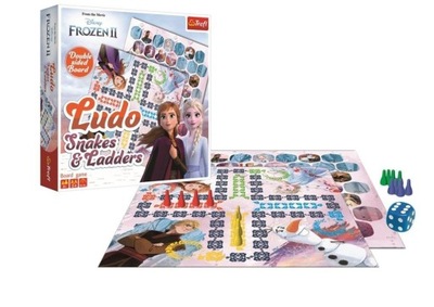 GRA LUDO SNAKES I LADDERS FROZEN 2 TREFL 01756