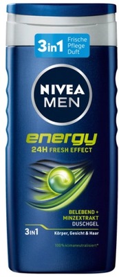 Nivea Men Energy Żel pod prysznic 250 ml