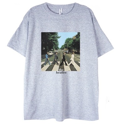 T-shirt The Beatles szara koszulka S
