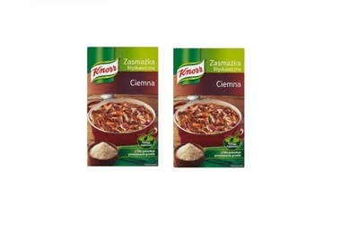 KNORR ZASMAŻKA BŁYSKAWICZNA CIEMNA 2x 250G