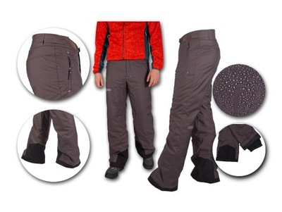 spodnie MĘSKIE narciarskie XL spodnie OCIEPLANE XL