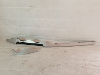 Dekor молдинг захист консолі audi q2 алюміній фото №1