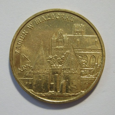 2 zł, Zamek w Malborku, 2002r. X415