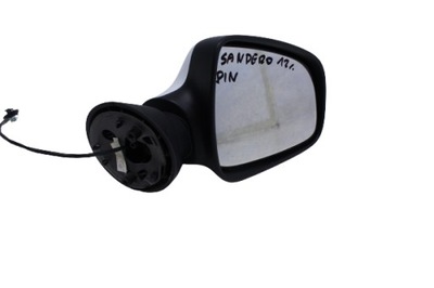 Зеркало правое 4 pin dacia sandero 12r. фото №1