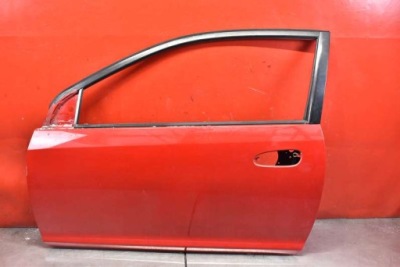 Двері ліва перед передні червоні honda civic 7 vii 3d lift sport 03-05 фото №1
