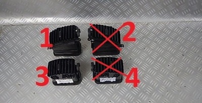 Nissan navara d40 левая решётка обдув фото №1