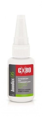 CX-80 KLEJ CYJANOAKRYLOWY DO GUMY BONDICX06 50G