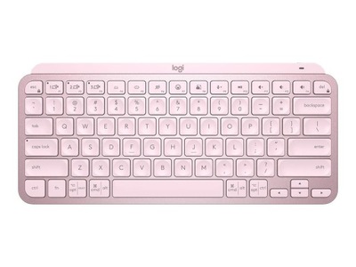 LOGITECH MX Keys Mini Minimalist Wireless Illuminated Keyboard ROSE INTNL
