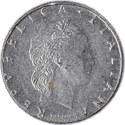 Moneta, Włochy, 50 Lire, 1991