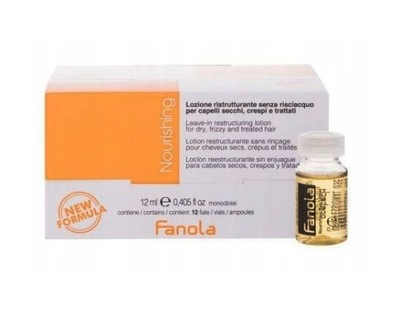 Fanola Nourishing Ampułki nawilżające 12x12 ml