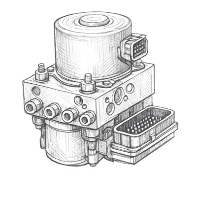 Насос abs opel vivaro 476607609r 93868151 10022002294 10091514493 фото №1