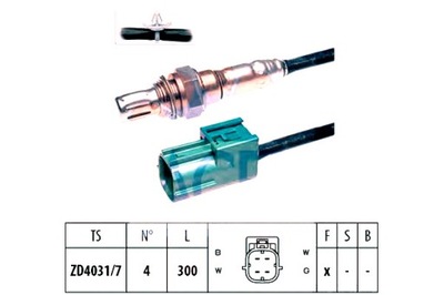 Eps 1.997.633 датчик лямбда-зонд фото №1
