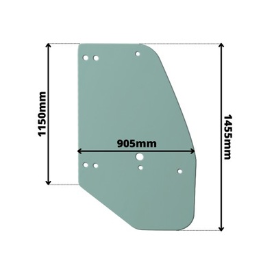 VENTANAS DE PUERTA DERECHA KOMATSU  