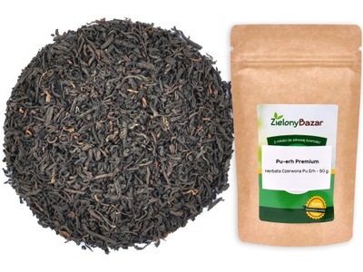 PU-ERH PREMIUM 6-Letni, Czerwona Herbata - 50g