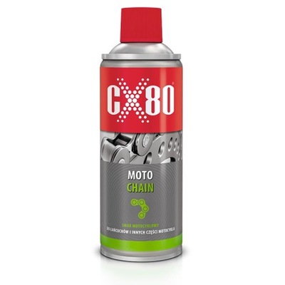 CX80 MOTO CHAIN Smar Motocyklowy Rowerowy 500ML