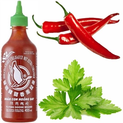 Sos Chili Sriracha z Tajską Kolendrą 455ml FGB