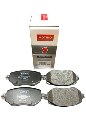 Гальмівні колодки гальмівні renault megane iv перед motrio - якість фото №1
