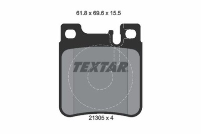 TEXTAR 2130504 КОЛОДКИ ГАЛЬМІВНІ