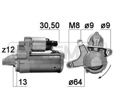 Стартер era 221044 фото №1