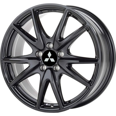 NEW ALLOY WHEELS (TITANIUM) MAKE PLATIN-MITSUBISHI 17