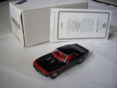 Matchbox CHEVROLET CAMARO SUPER SPORT 1968 UNIKAT